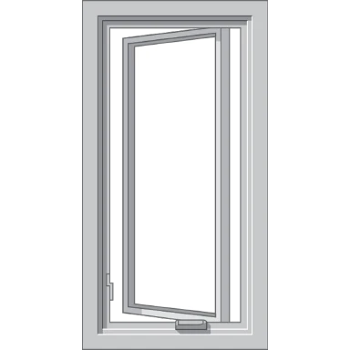 Fort Worth Pella Hurricane Shield Series Vinyl Casement Window