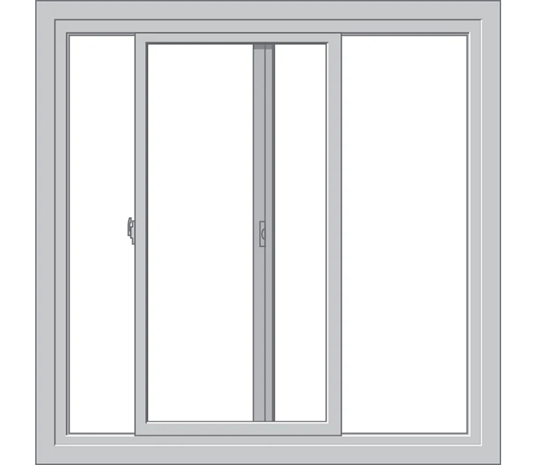 Fort Worth Pella Hurricane Shield Series Vinyl Sliding Window